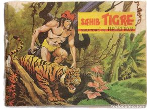 Tebeos: SAHIB TIGRE. SUPLEMENTO DE FLECHA ROJA. ¡¡COLECCIÓN COMPLETA ORIGINAL!!. EDIT. MAGA(RF.MA)(B/27)